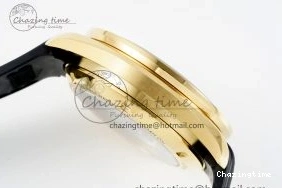 0421 TimelessDesign Speedmaster Moonwatch in Moonshine Gold YG RMF Best Edition YG Dial on Black Rubber Strap Manual Chrono 7834